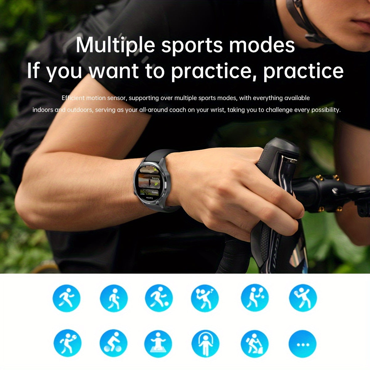 New Watch 5 Pro Smartwatch With 1.53-inch High-definition Screen, Voice Calling, Wireless Calling, NFC Access Control, Outdoor Sports Trajectory Smartwatch With Voice Assistant, Compass, Pedometer, Suitable For Android/iPhone