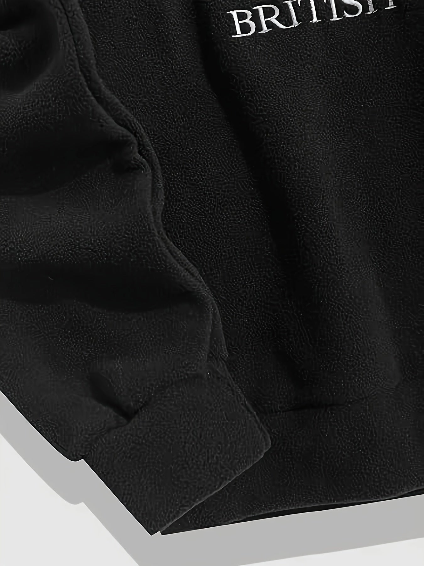 Men's Casual Cotton Pullover Hoodie With Contrast Stitching, Short Sleeve, Classic Fit, Knitted Fabric, Perfect For Daily Wear And Streetwear