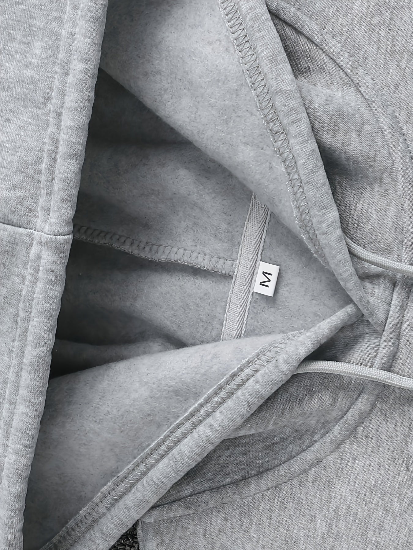 Men's Basketball Print Fleece-Lined Hoodie - Casual & Trendy, Loose Fit with Pockets for Fall/Winter