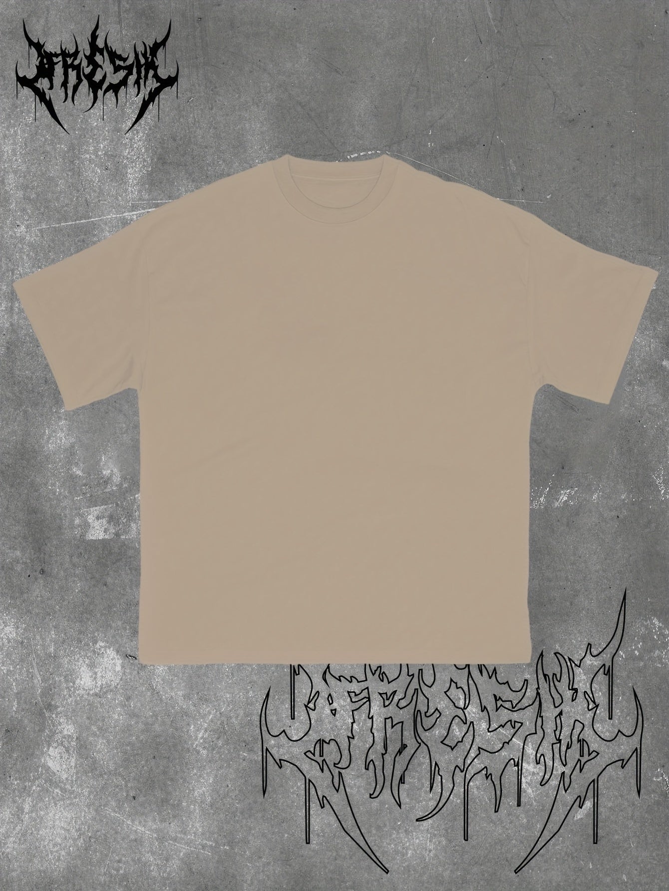 Men'S Casual Letter Print T-Shirt, Polyester, Stretch Fabric, Round Neck, Summer Style, Adult Sizes, H Fit, Knit Construction