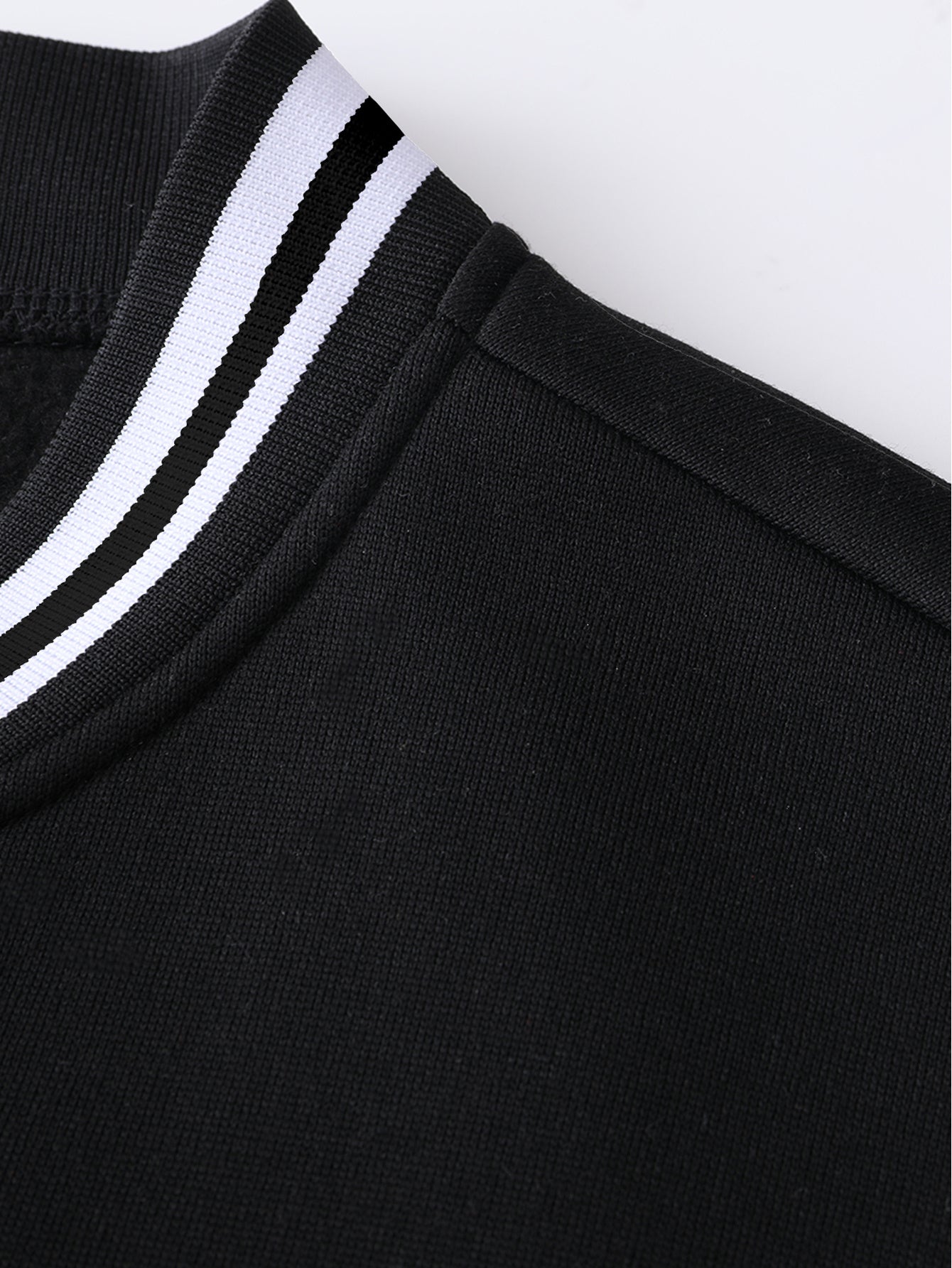 Men'S Casual LA Geometric-Pattern Baseball Jacket, 100% Polyester Knit Fabric, Regular Fit, with Slight Stretch, Button Closure and Polyester Lining, for All-Season Outerwear
