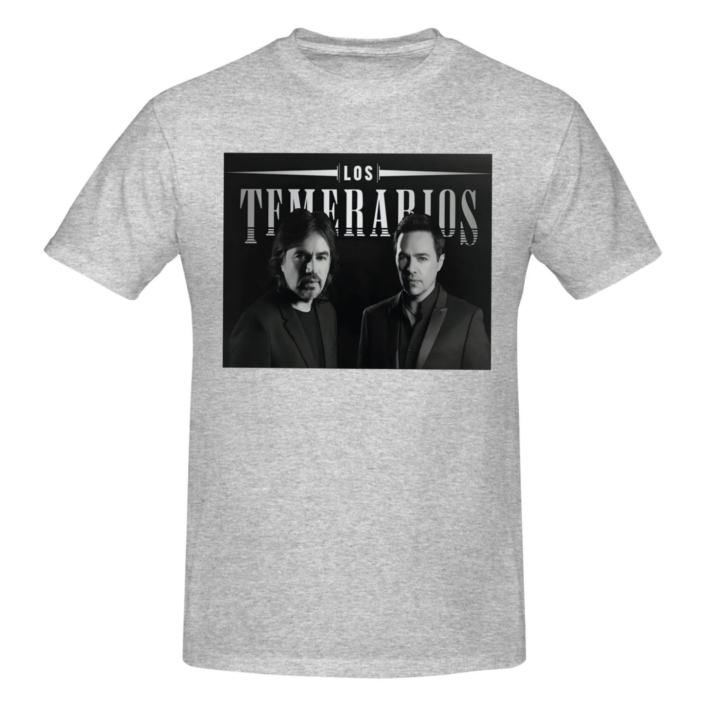 Los Temerarios Music T-shirt Men'S Retro Classic T-shirt Rock Boy T-shirt Men'S Hip-Hop Street Cotton Comfortable Oversized top