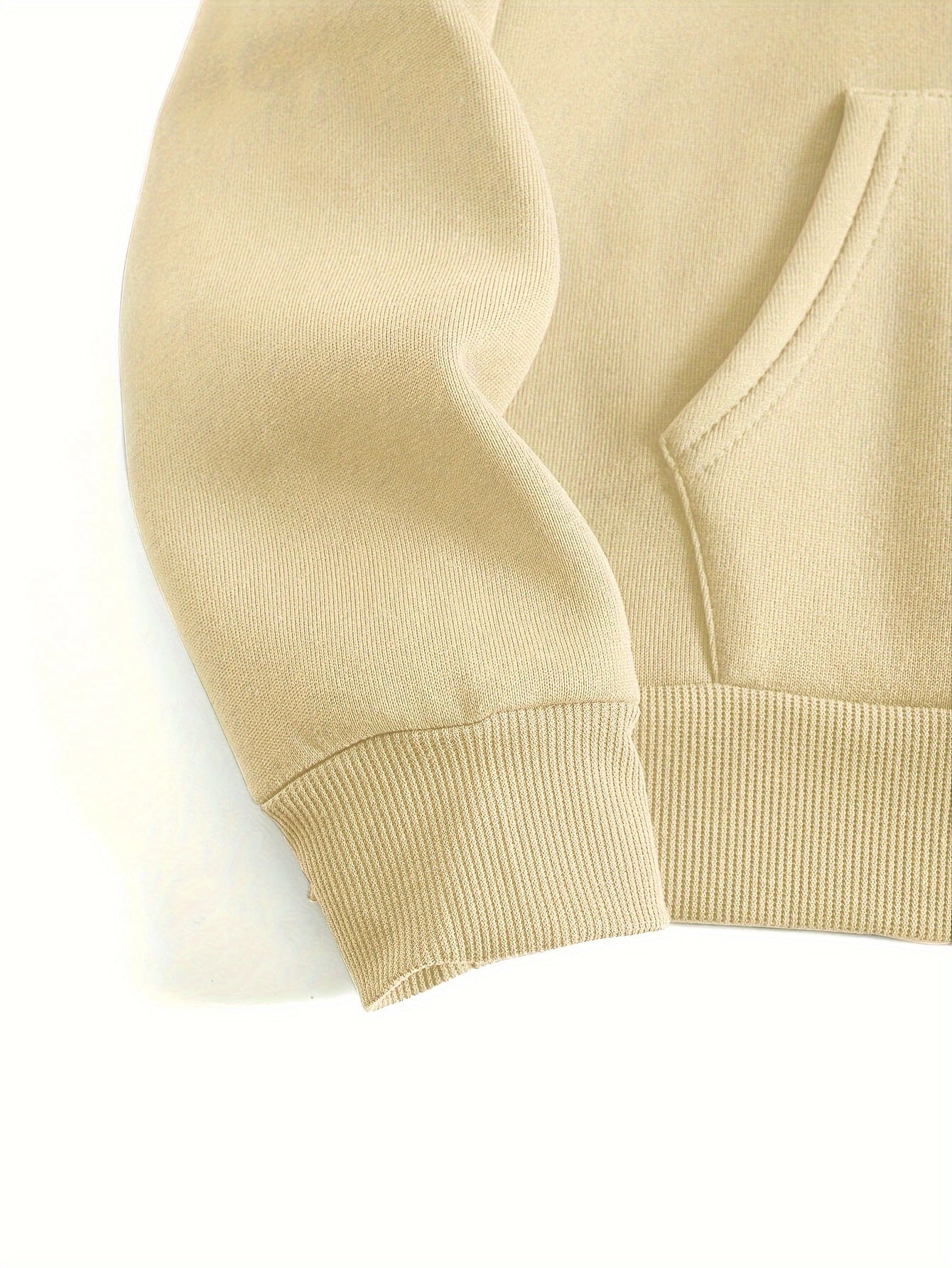 1pc Women'S Plus Size Casual Hoodie with "Be Kind" Print, Long Sleeve Pullover Sweatshirt with Pocket, Knit Polyester Fabric, Slight Stretch, Alphabet Pattern, Hooded Collar - Fall/Winter Clothing