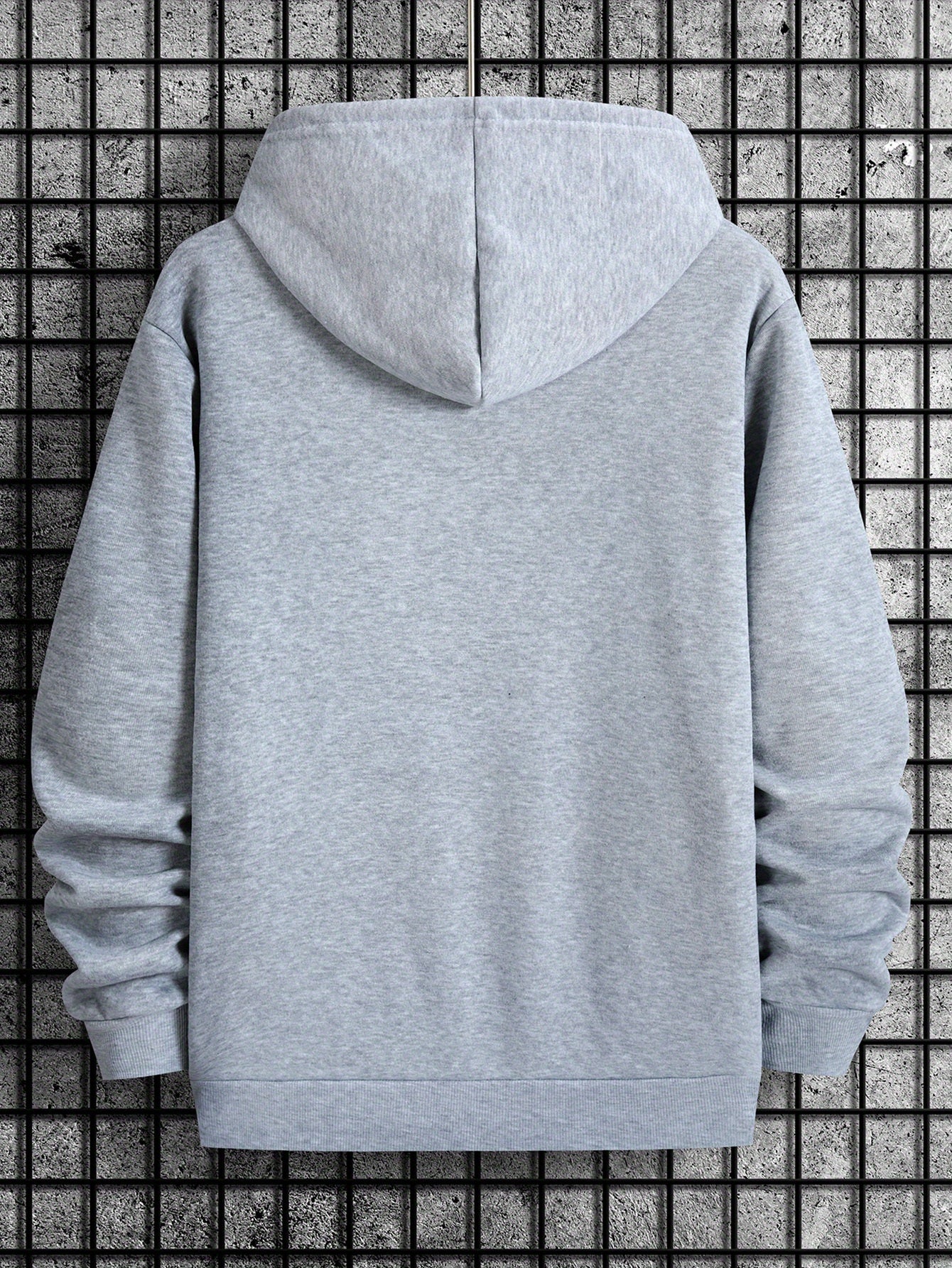Men's Boston Letter & Basketball Print Hoodie - Casual Drawstring Pullover, Comfortable Long Sleeve with Kangaroo Pocket for Fall/Winter