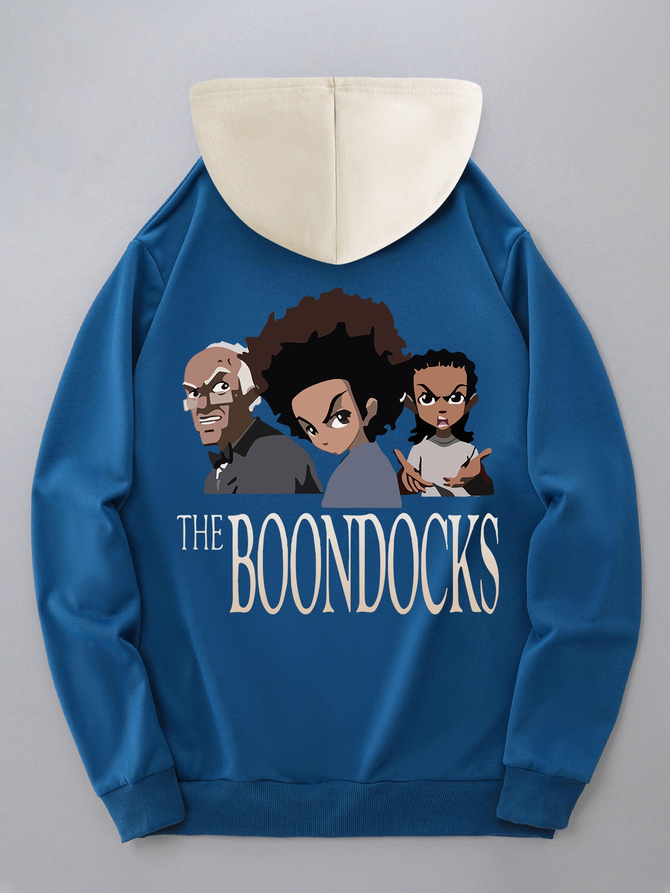 Men's Trendy Color-Block Hoodie with Drawstring & Kangaroo Pocket - Casual Letter Print Pullover, Perfect for Fall/Winter