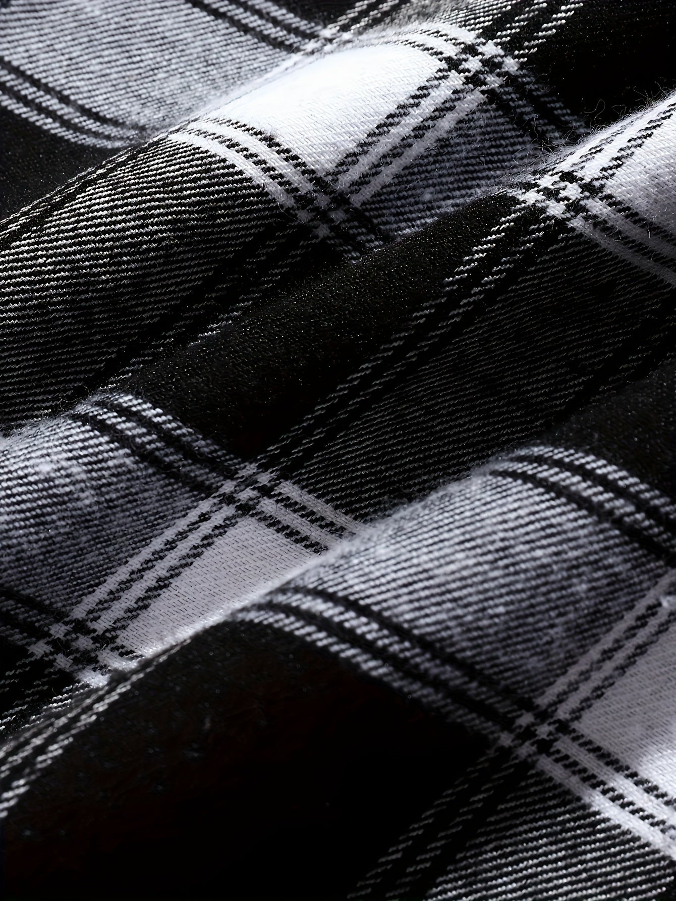 Casual Plaid Hoodie for Men - 100% Polyester Hooded Sweatshirt with Drawstring and Pocket Detail, Non-Stretch Woven Fabric, Perfect for Spring/Fall