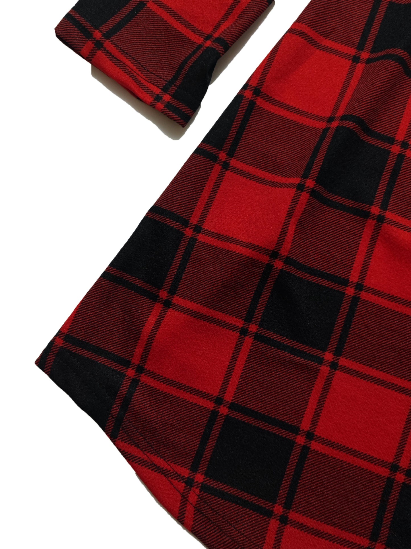 Women'S Casual Plaid Dress with Drawstring - 100% Polyester Knit Fabric, Boat Collar, Long Sleeve, Fit and Flare Design for Spring/Summer/Fall