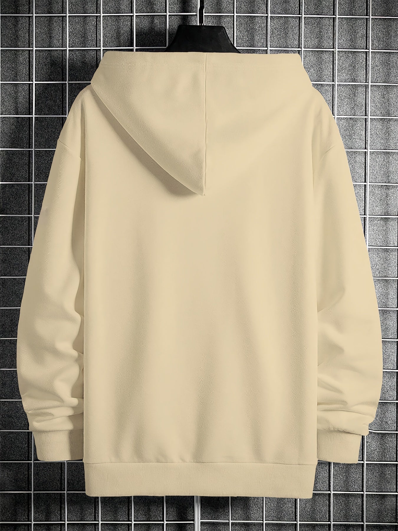 JAPAN Village Scene Printed Men's Stylish Pullover Hoodie, Autumn Winter Hooded Sweatshirt, Soft Fabric, Regular Fit