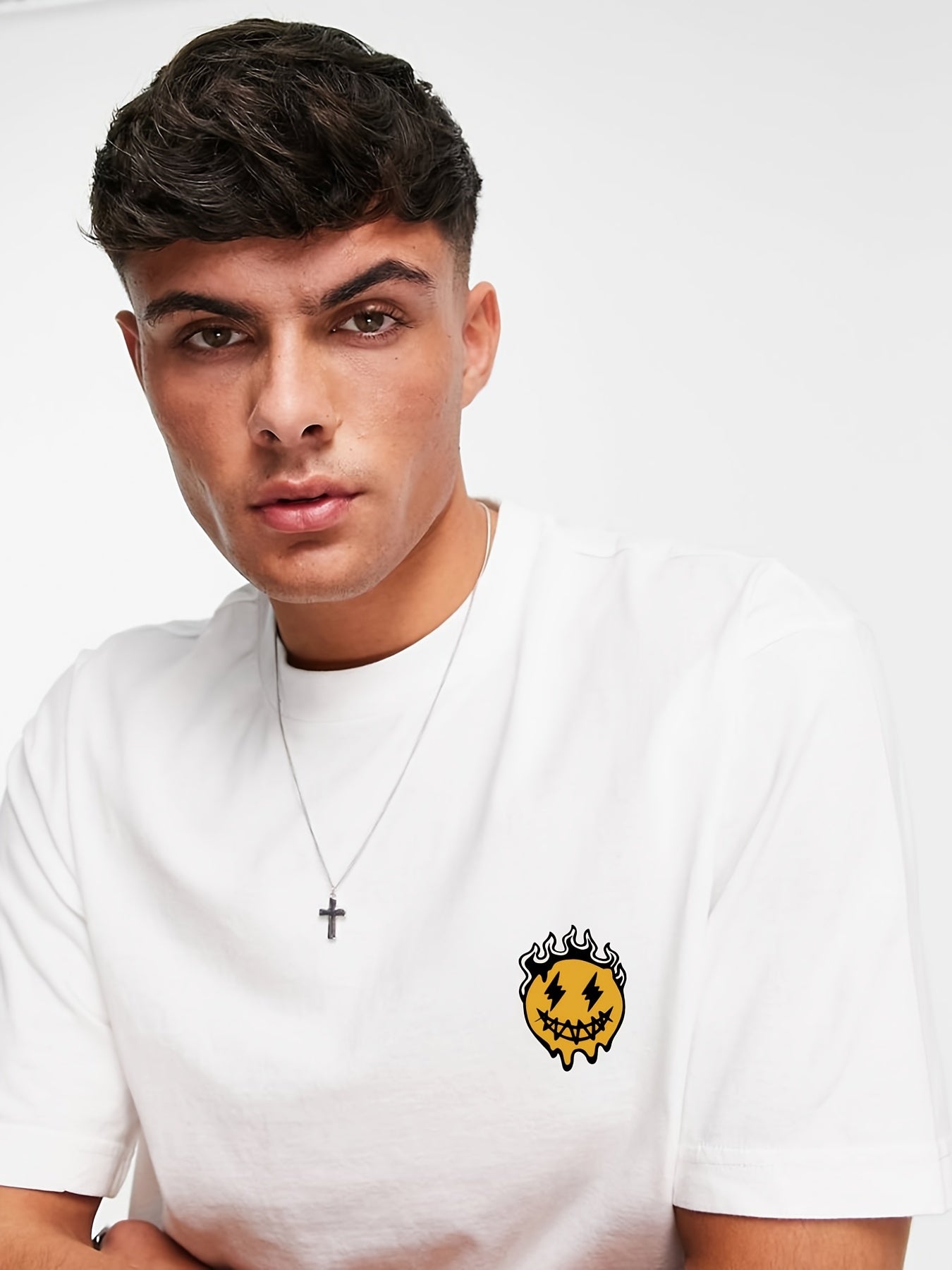 Men's Casual Crew Neck Short Sleeve T-shirt With 'My Future Is Not Just A Dream' Print
