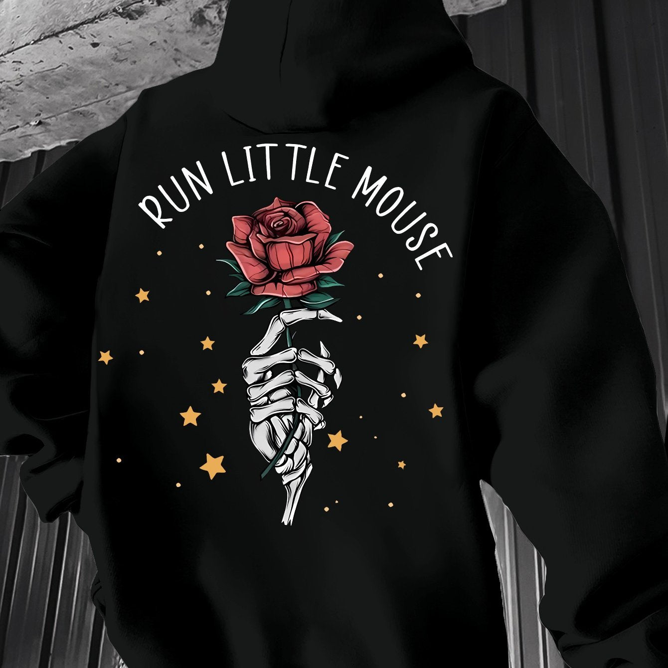Men's Casual Hoodie with Geometric Print - Drawstring, Kangaroo Pocket Pullover Sweatshirt for Spring/Fall