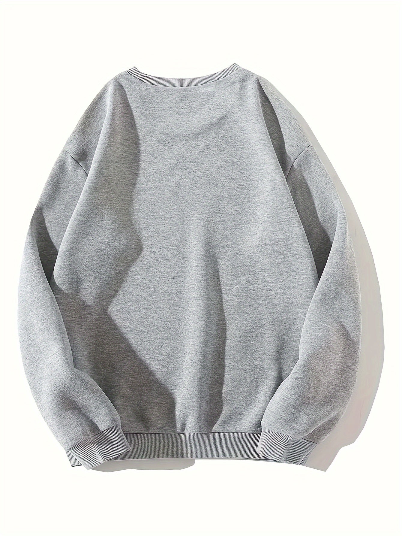 A Casual Sports Sweatshirt With A Simple Panda Print For Women With Long Sleeves And A Round Neck.