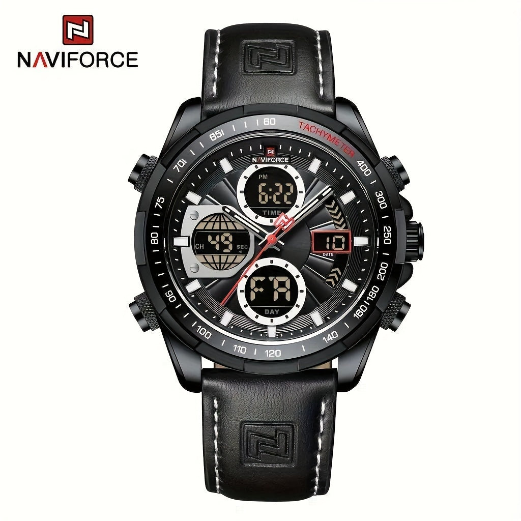NAVIFORCE Watches with Dual Display, Waterproof Men'S Watch, Perfect for Gifting.