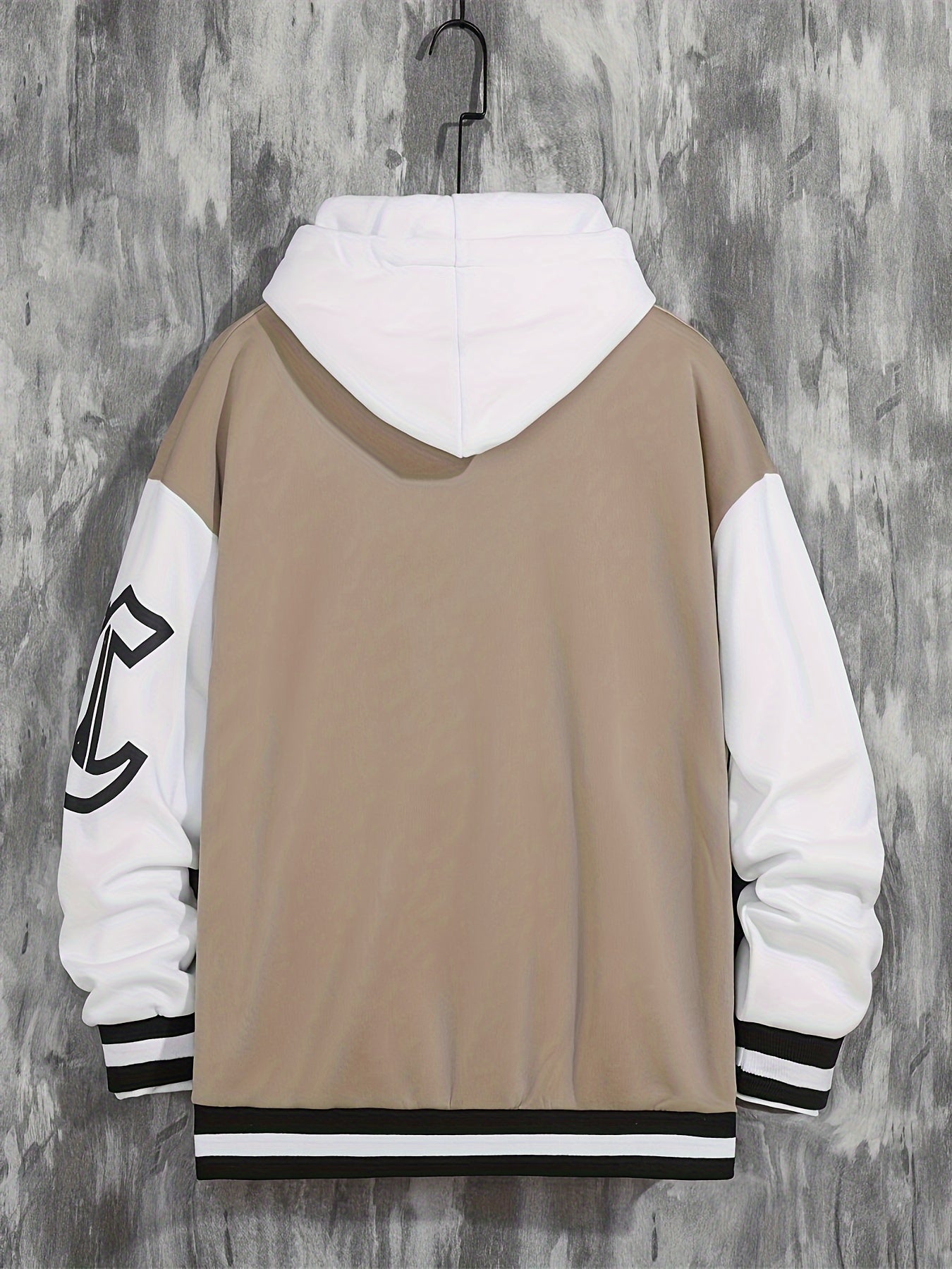 Spring And Autumn Street Men's Fashion Trend Loose Casual Baseball Uniform Jacket, Suitable For Outdoor And Dating