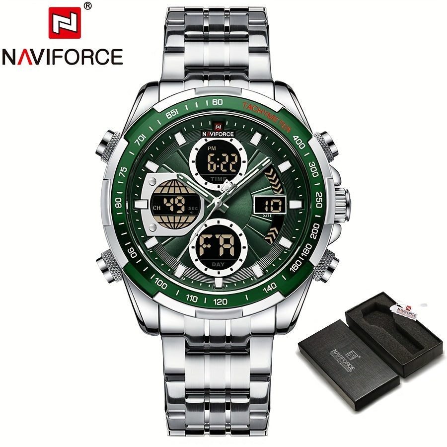 NAVIFORCE Watches with Dual Display, Waterproof Men'S Watch, Perfect for Gifting.