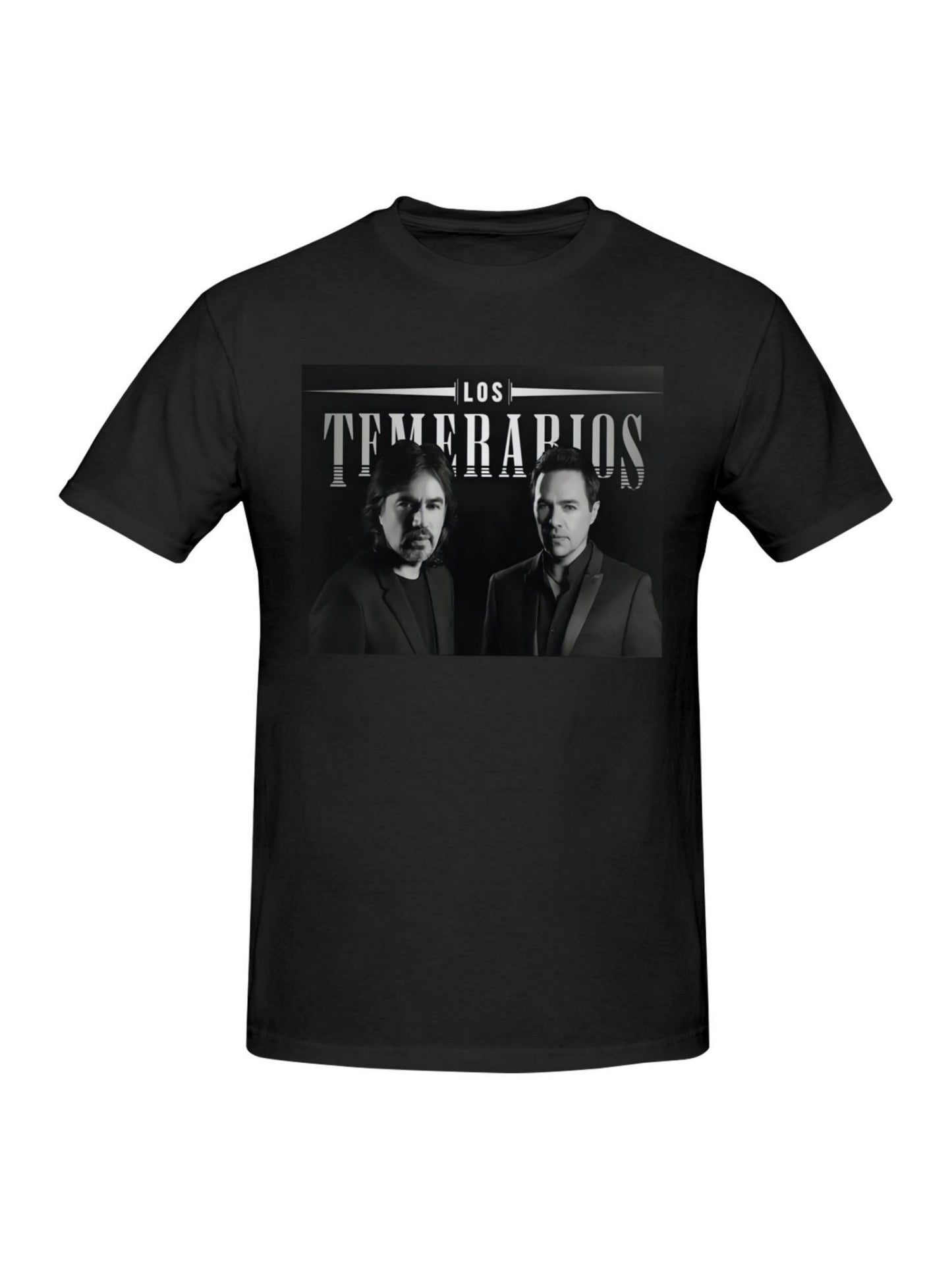 Los Temerarios Music T-shirt Men'S Retro Classic T-shirt Rock Boy T-shirt Men'S Hip-Hop Street Cotton Comfortable Oversized top