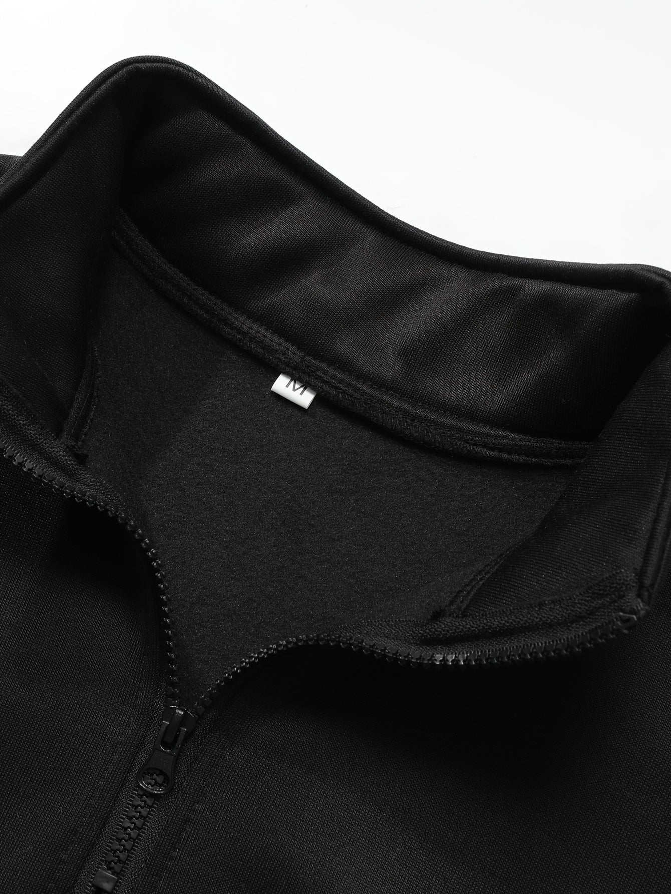 "Youngsters OF GOD" Letter Print Sweatshirt - Casual Black Drop Shoulder Stand Collar Half-Zip Pullover, Long Sleeve, 100% Polyester, Machine Washable for Fall & Winter