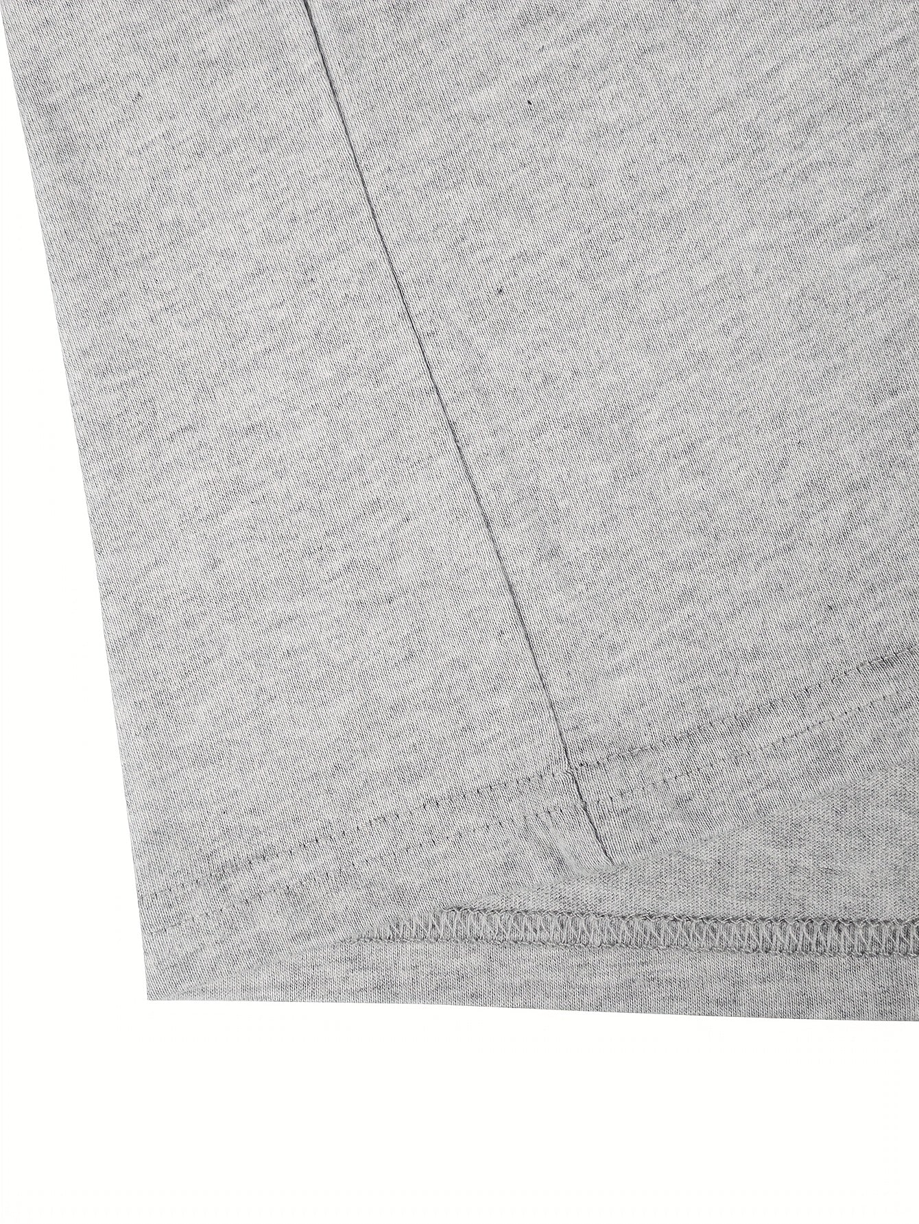 Men's Crew Neck Short Sleeve T-shirt, KING MAKE MONEY Creative Pattern Back Print Cozy Cotton Tee For Summer Outdoor Casual Activities