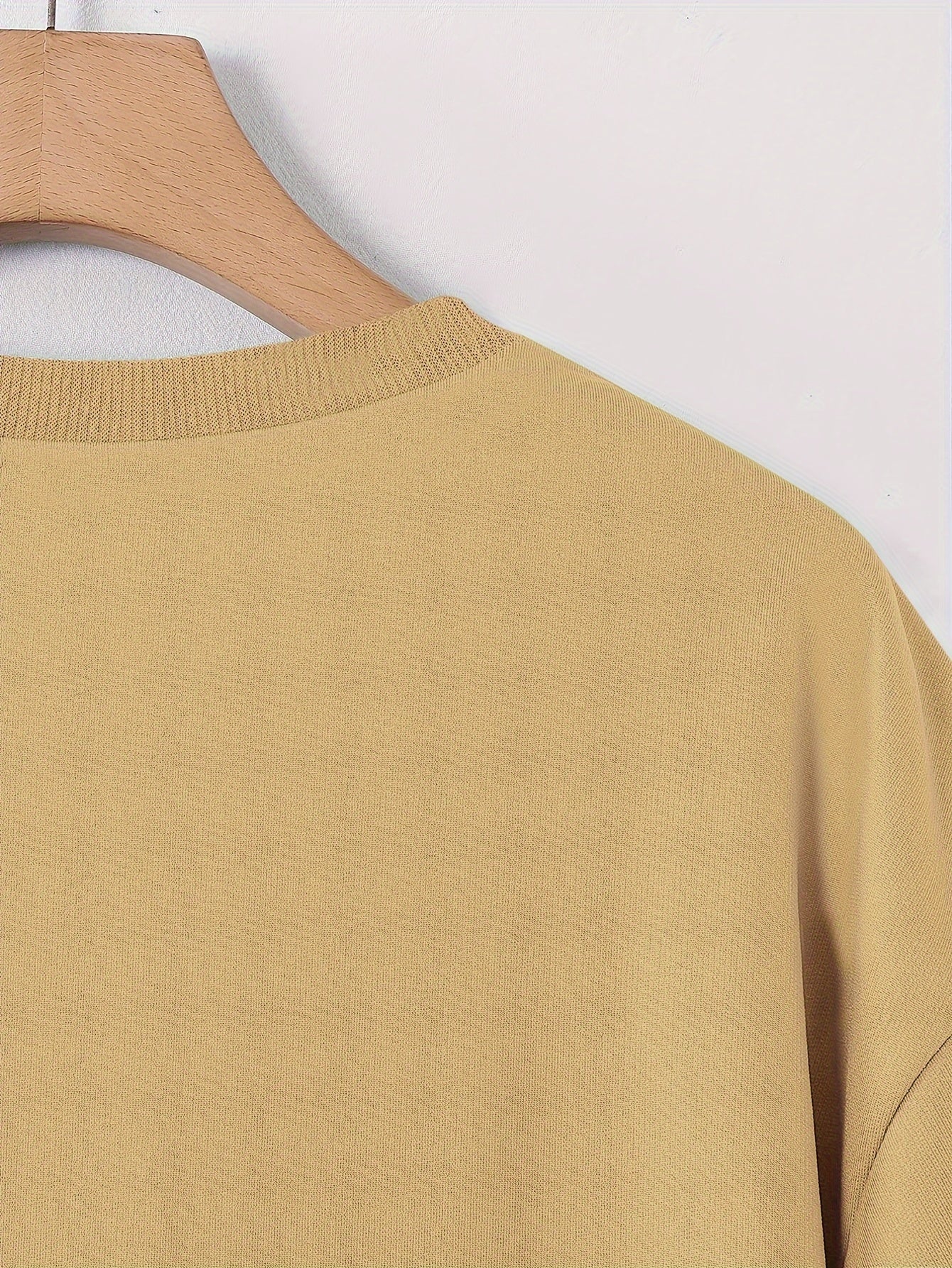 Men'S Casual Loose Short-Sleeve T-Shirt with a Bear Pattern Print.