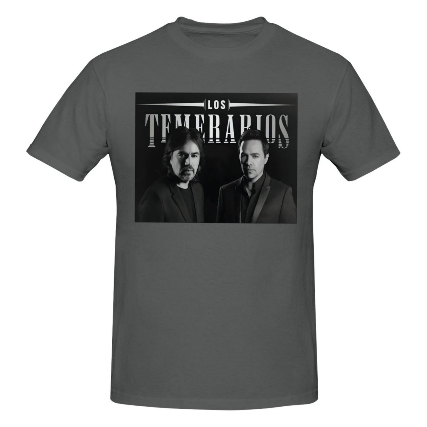 Los Temerarios Music T-shirt Men'S Retro Classic T-shirt Rock Boy T-shirt Men'S Hip-Hop Street Cotton Comfortable Oversized top