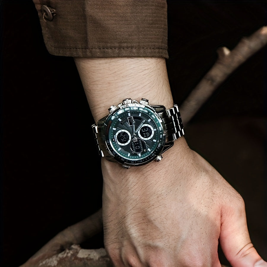 NAVIFORCE Watches with Dual Display, Waterproof Men'S Watch, Perfect for Gifting.