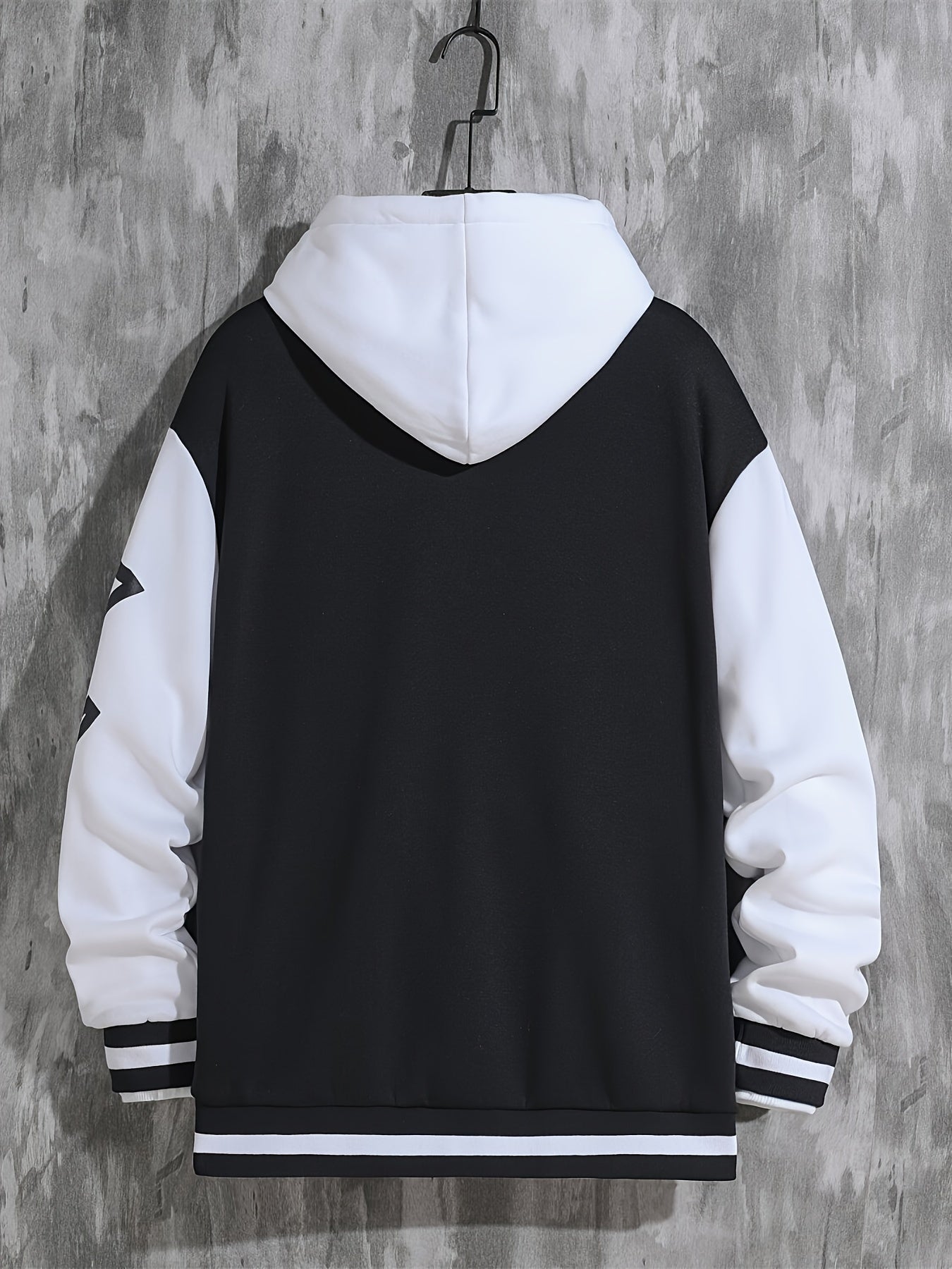 Spring And Autumn Street Men's Fashion Trend Loose Casual Baseball Uniform Jacket, Suitable For Outdoor And Dating