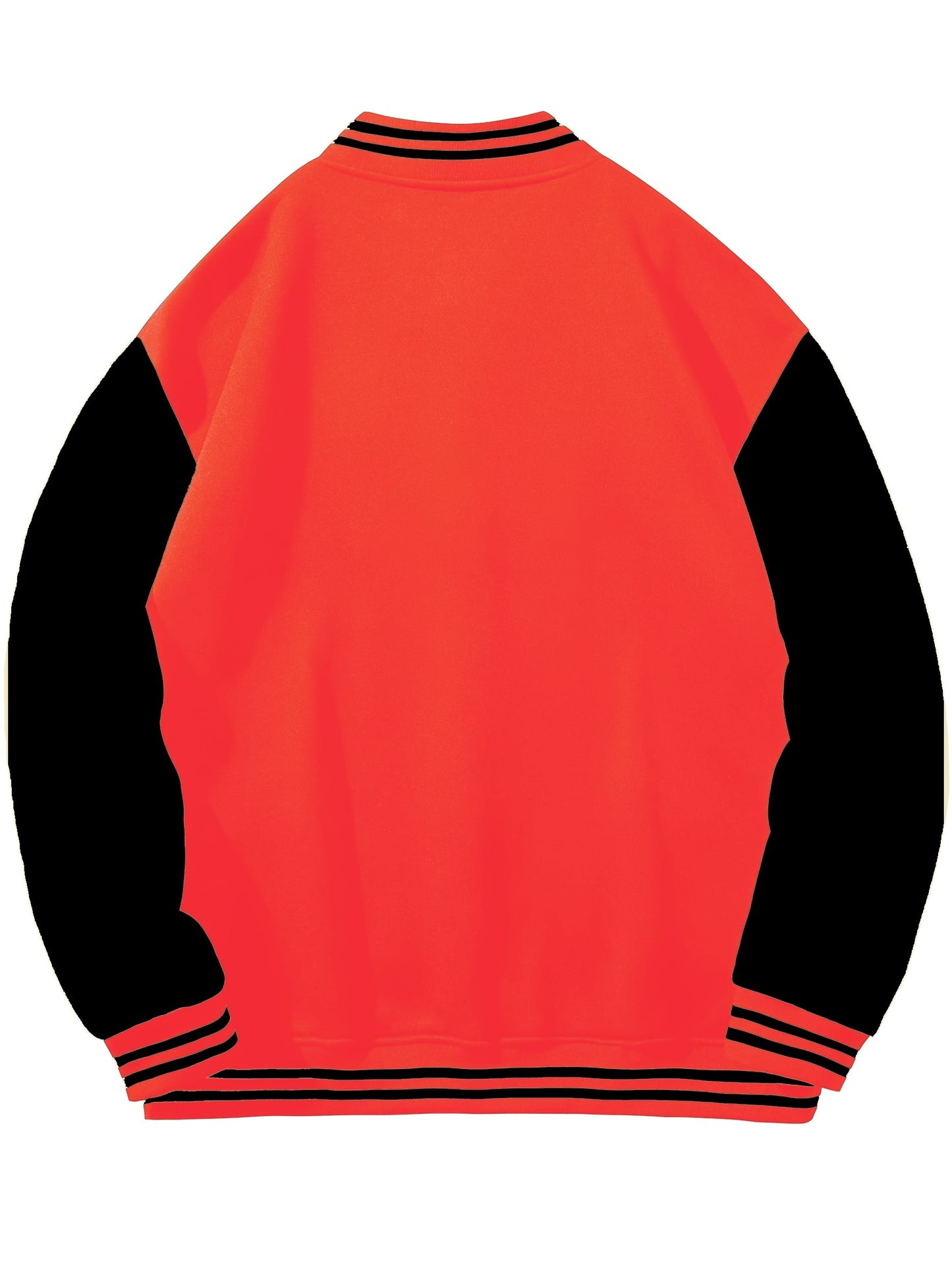 Los Angeles LA Fashion Baseball Jacket for Men - Lightweight, Warm Varsity Coat with Pockets, Machine Washable, Polyester