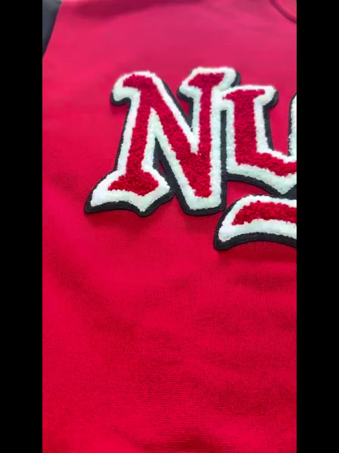New York Embroidered Varsity Jacket - Men's Casual Fleece-Lined Baseball Coat, Lightweight & Warm for Fall/Winter, Machine Washable, Autumn, Hip Hop, Christmas & New Year, Leisure Style, Leisure Outing Occasion, Conventional