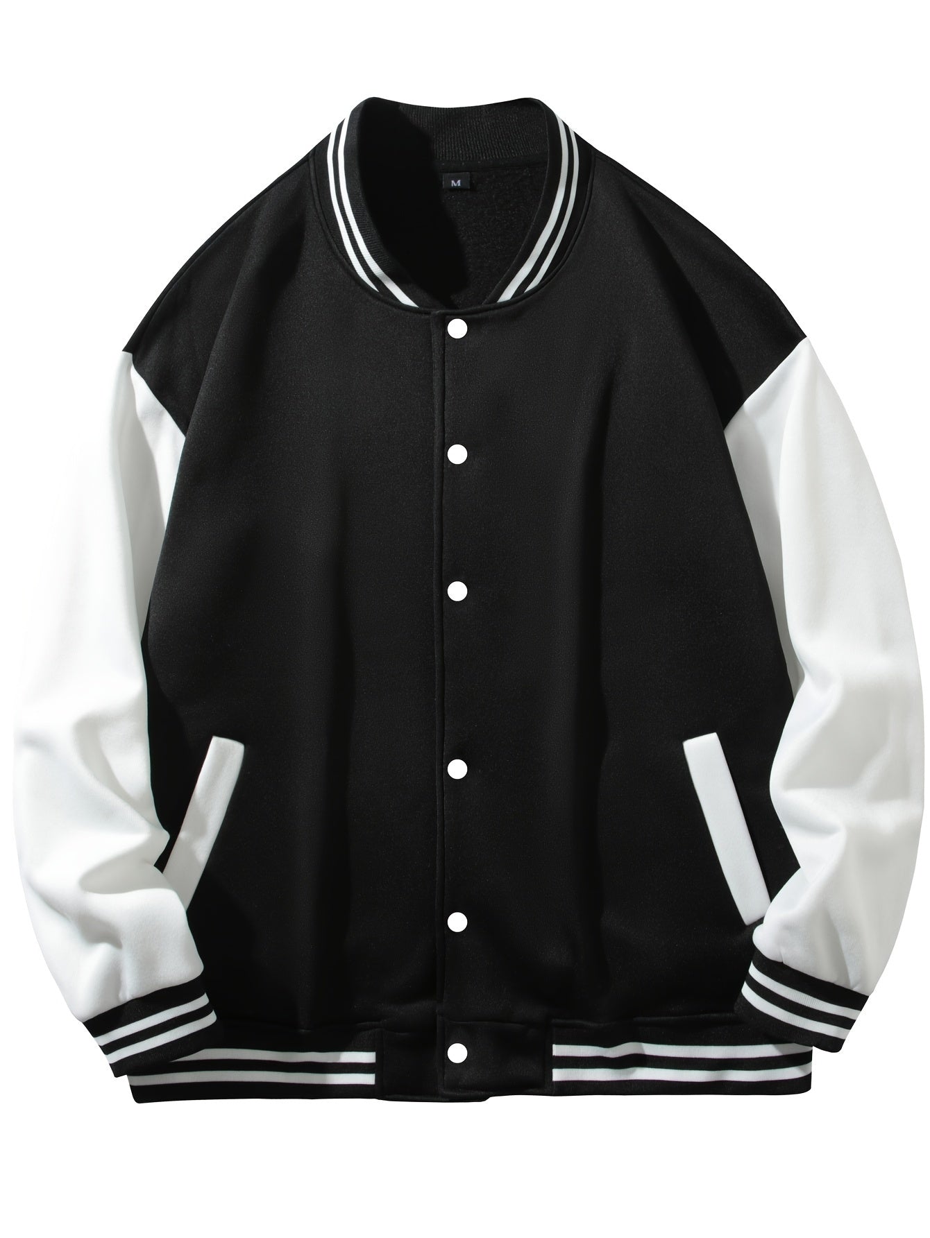 New York 26 Print Men's Fashion Trend Loose Casual Baseball Uniform Jacket, Suitable For Outdoor And Dating For Spring And Autumn