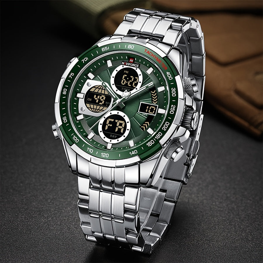 NAVIFORCE Watches with Dual Display, Waterproof Men'S Watch, Perfect for Gifting.