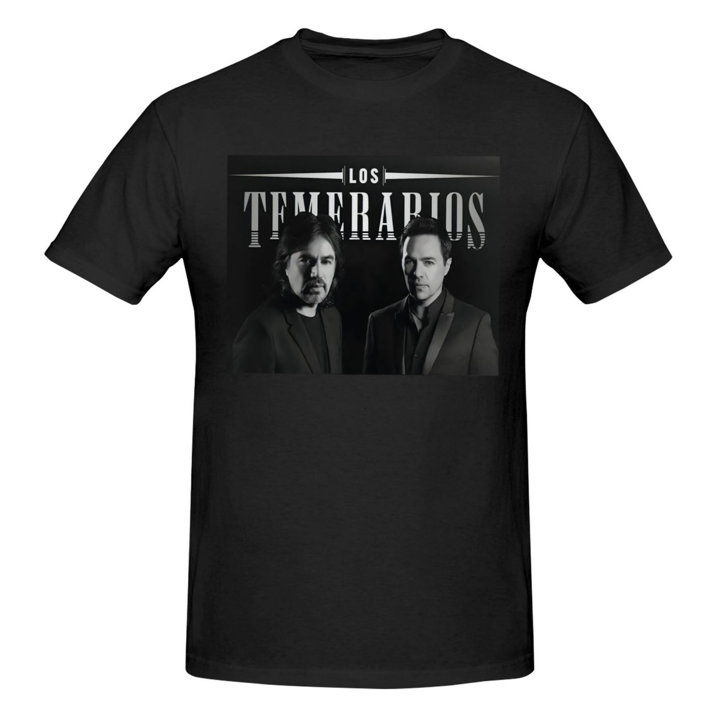 Los Temerarios Music T-shirt Men'S Retro Classic T-shirt Rock Boy T-shirt Men'S Hip-Hop Street Cotton Comfortable Oversized top