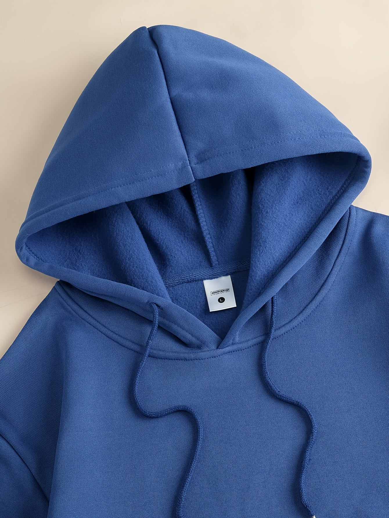Cross Print Men's Simple Style Pullover Hoodies With Kangaroo Pocket Long Sleeve Hooded Sweatshirt Loose Casual Top For Autumn Winter Men's Clothing As Gifts