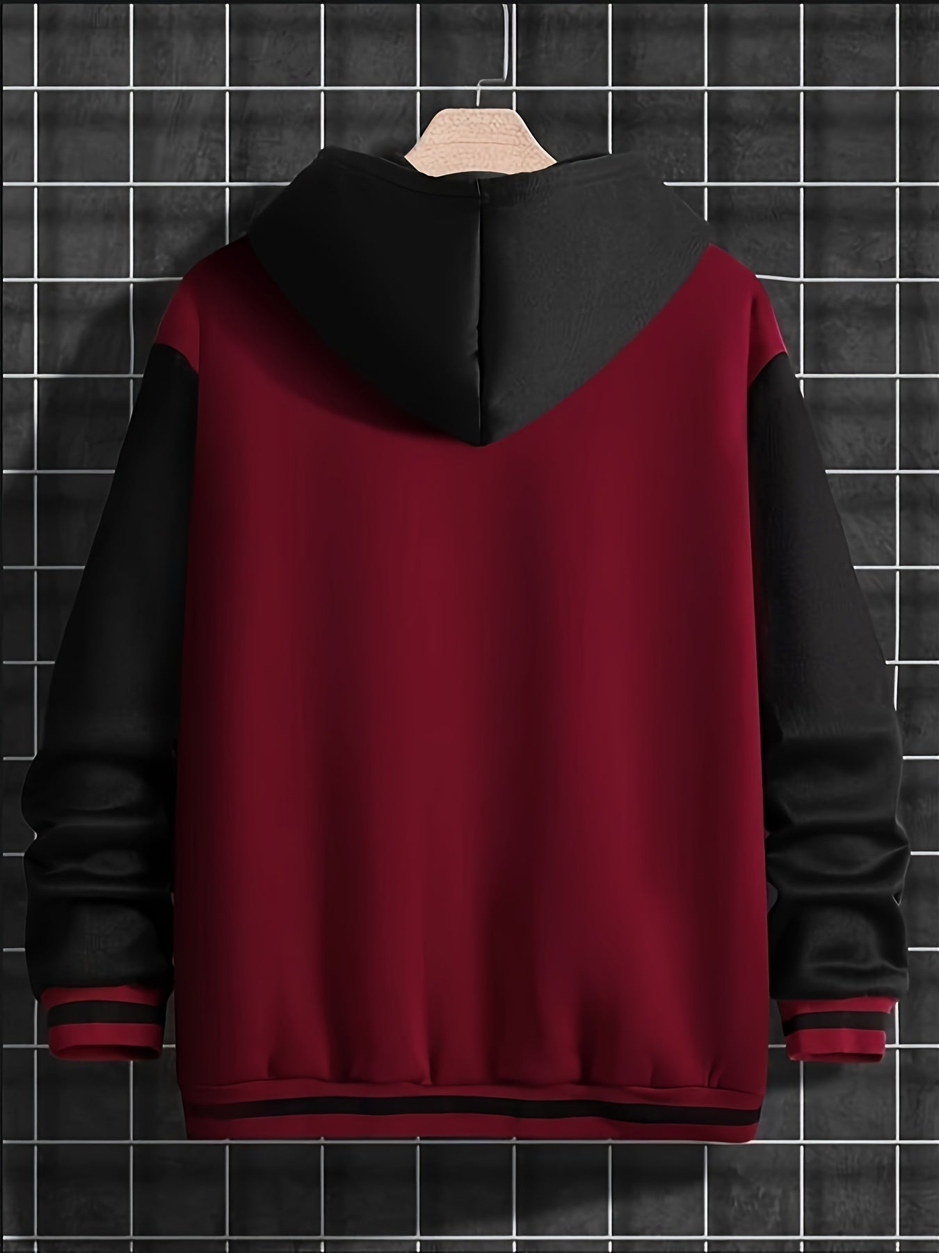 Spring And Autumn Street Men's Fashion Trend Loose Casual Baseball Uniform Jacket, Suitable For Outdoor And Dating