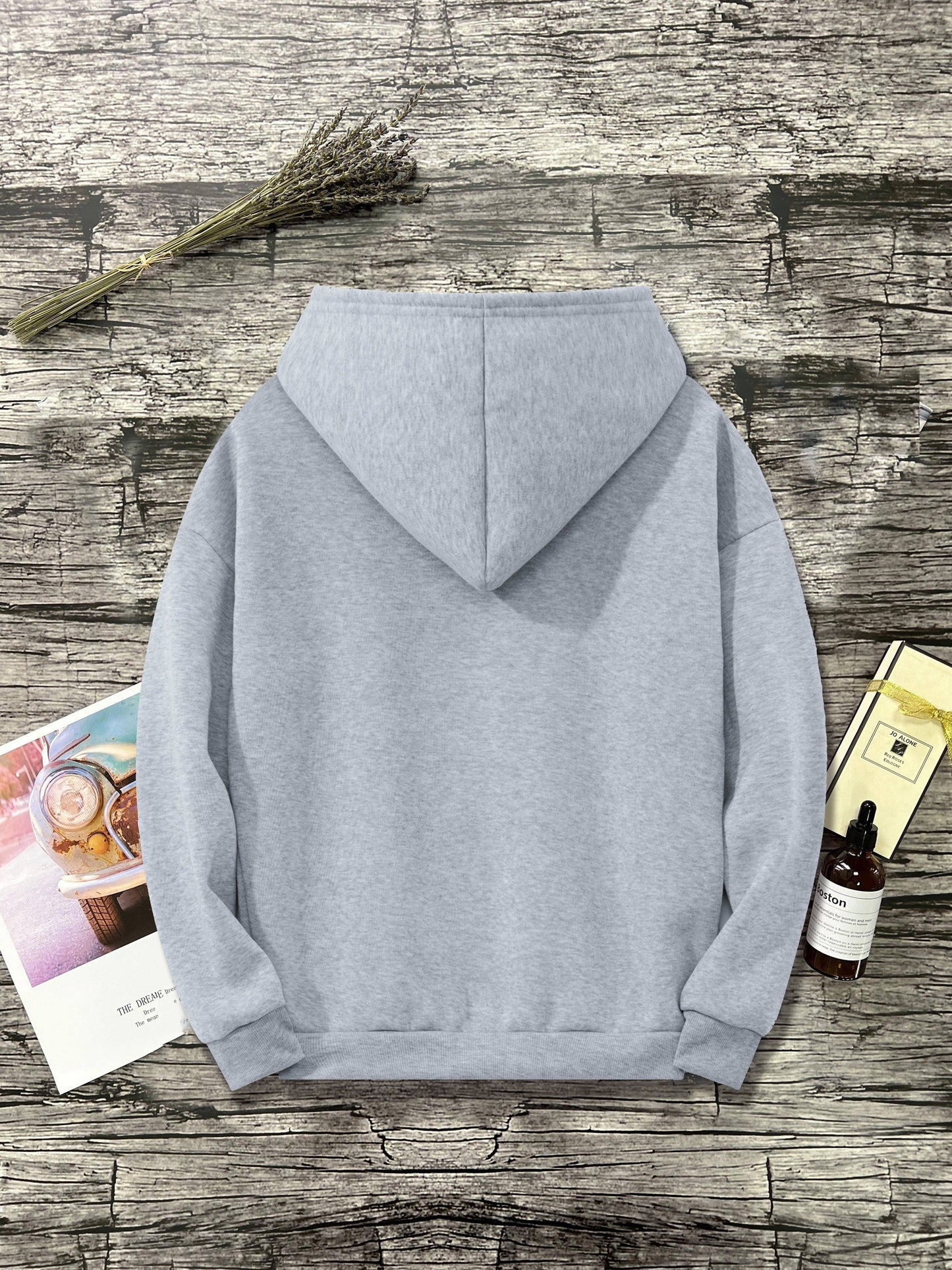 I'm Not Lazy Print Hoodie, Casual Long Sleeve Kangaroo Pocket Drawstring Hoodie Sweatshirt, Women's Clothing
