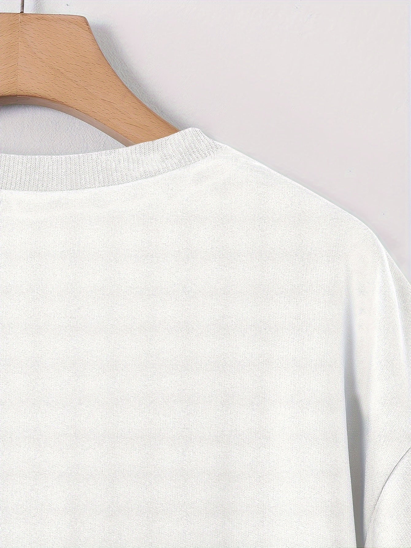 Men'S Casual Loose Short-Sleeve T-Shirt with a Bear Pattern Print.