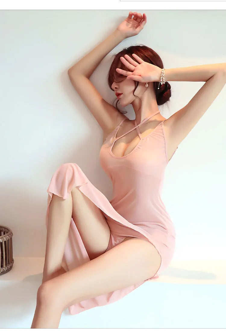 Sexy Perspective Nightclub Dress Thin Cute Long Skirt Womens Dresses Dresses For Formal Occasions Summer Cosplay Party Dresses