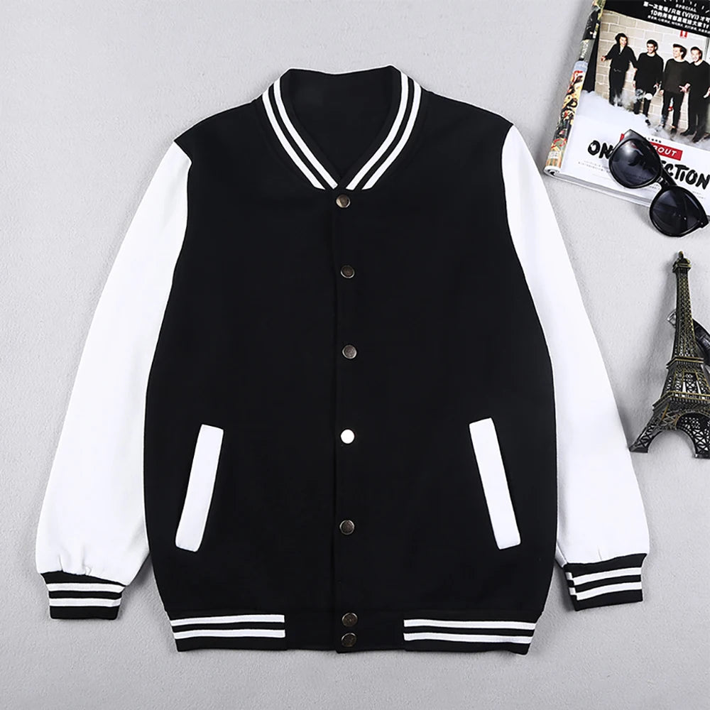 Champs 23 Basketball Team American Retro Letter Mens Clothes Loose Fashion Baseball Uniform Casual New Tops Comics Male Jackets