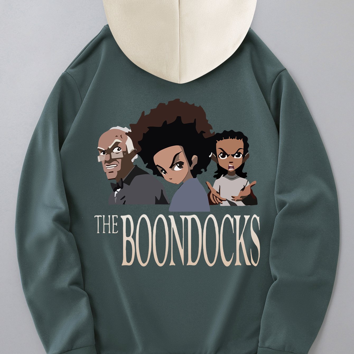 Men's Trendy Color-Block Hoodie with Drawstring & Kangaroo Pocket - Casual Letter Print Pullover, Perfect for Fall/Winter