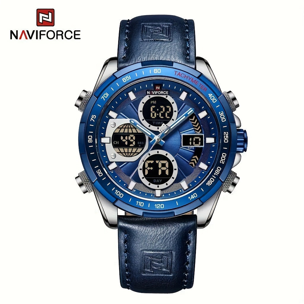 NAVIFORCE Watches with Dual Display, Waterproof Men'S Watch, Perfect for Gifting.