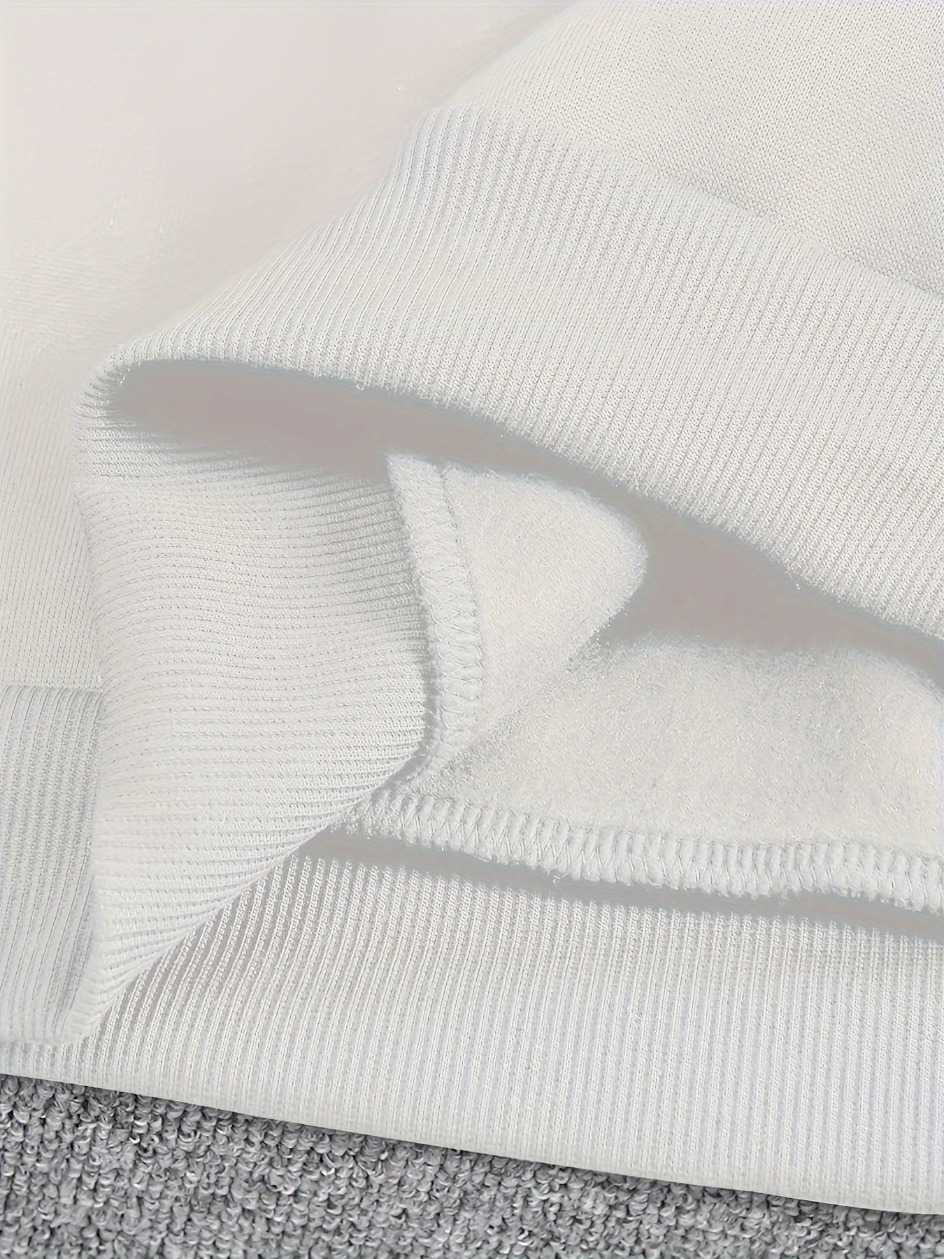 Men's Cozy Fleece-Lined Hoodie with Dream Print - Casual & Sporty, Loose Fit Pullover for Fall/Winter, Oversized Fleece Hoodie