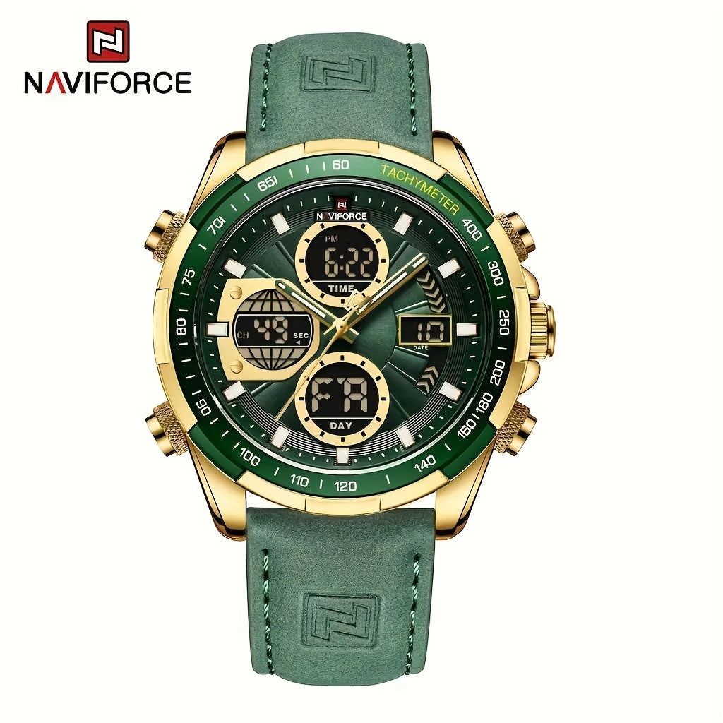 NAVIFORCE Watches with Dual Display, Waterproof Men'S Watch, Perfect for Gifting.