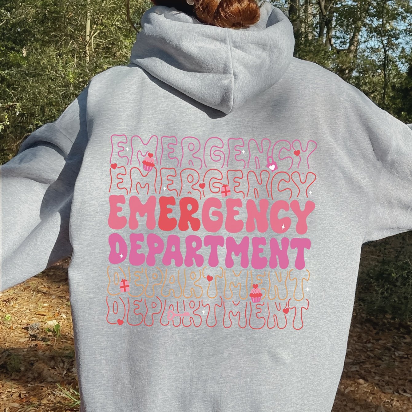Women'S Casual Printed Graphic Hoodie