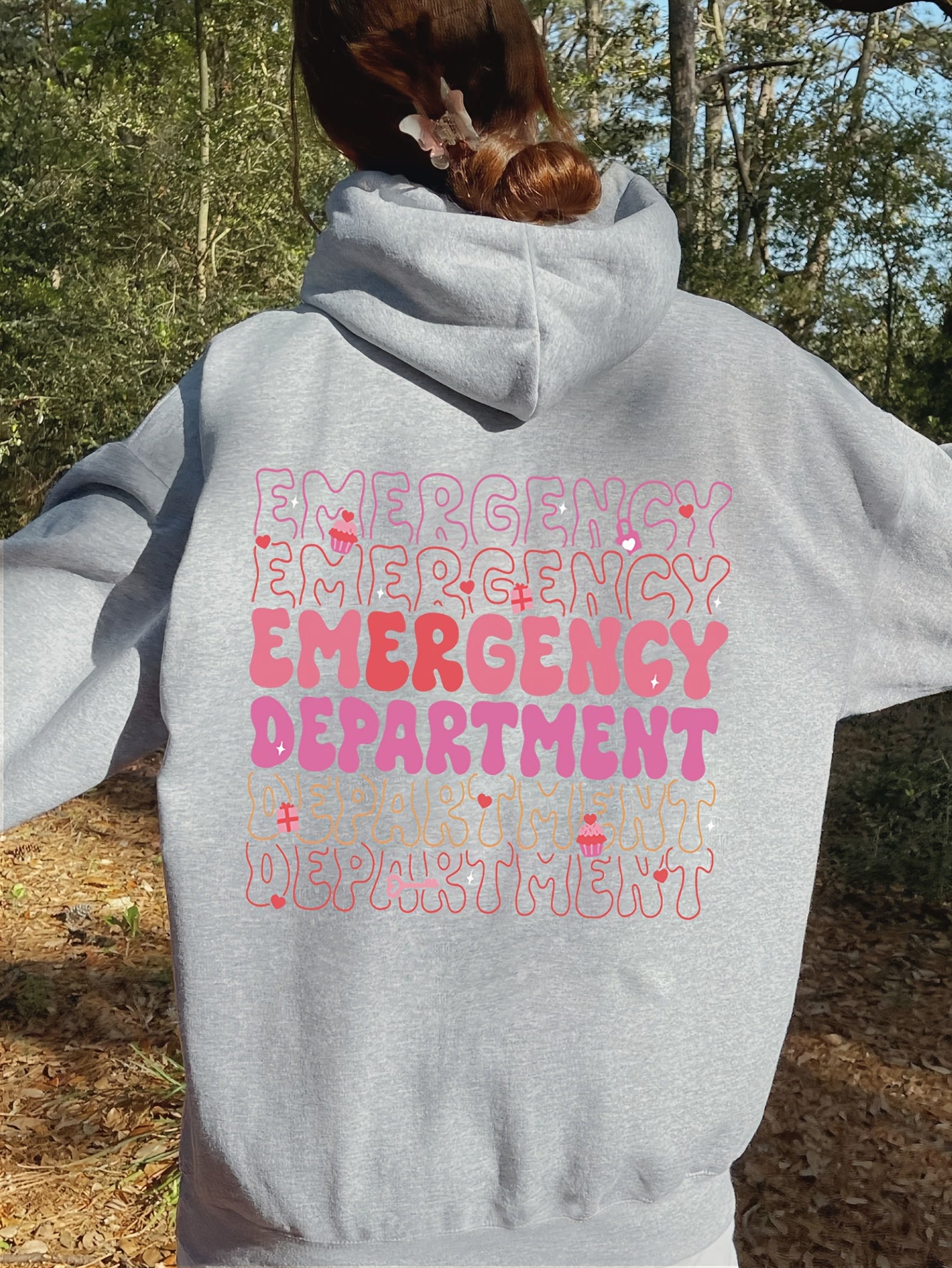 Women'S Casual Printed Graphic Hoodie