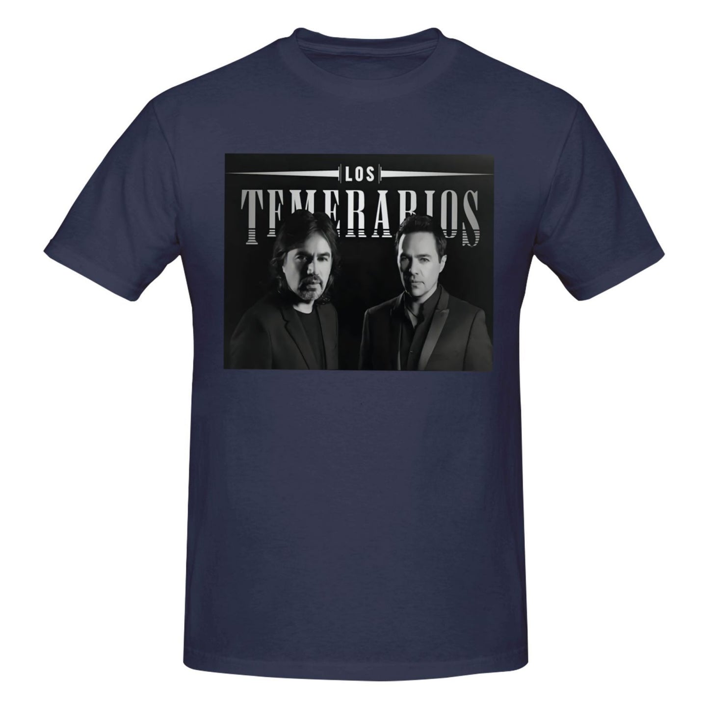 Los Temerarios Music T-shirt Men'S Retro Classic T-shirt Rock Boy T-shirt Men'S Hip-Hop Street Cotton Comfortable Oversized top