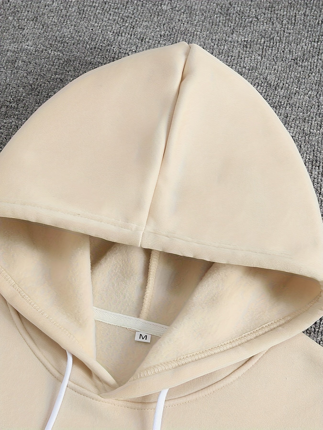 Men's Basketball Print Fleece-Lined Hoodie - Casual & Trendy, Loose Fit with Pockets for Fall/Winter