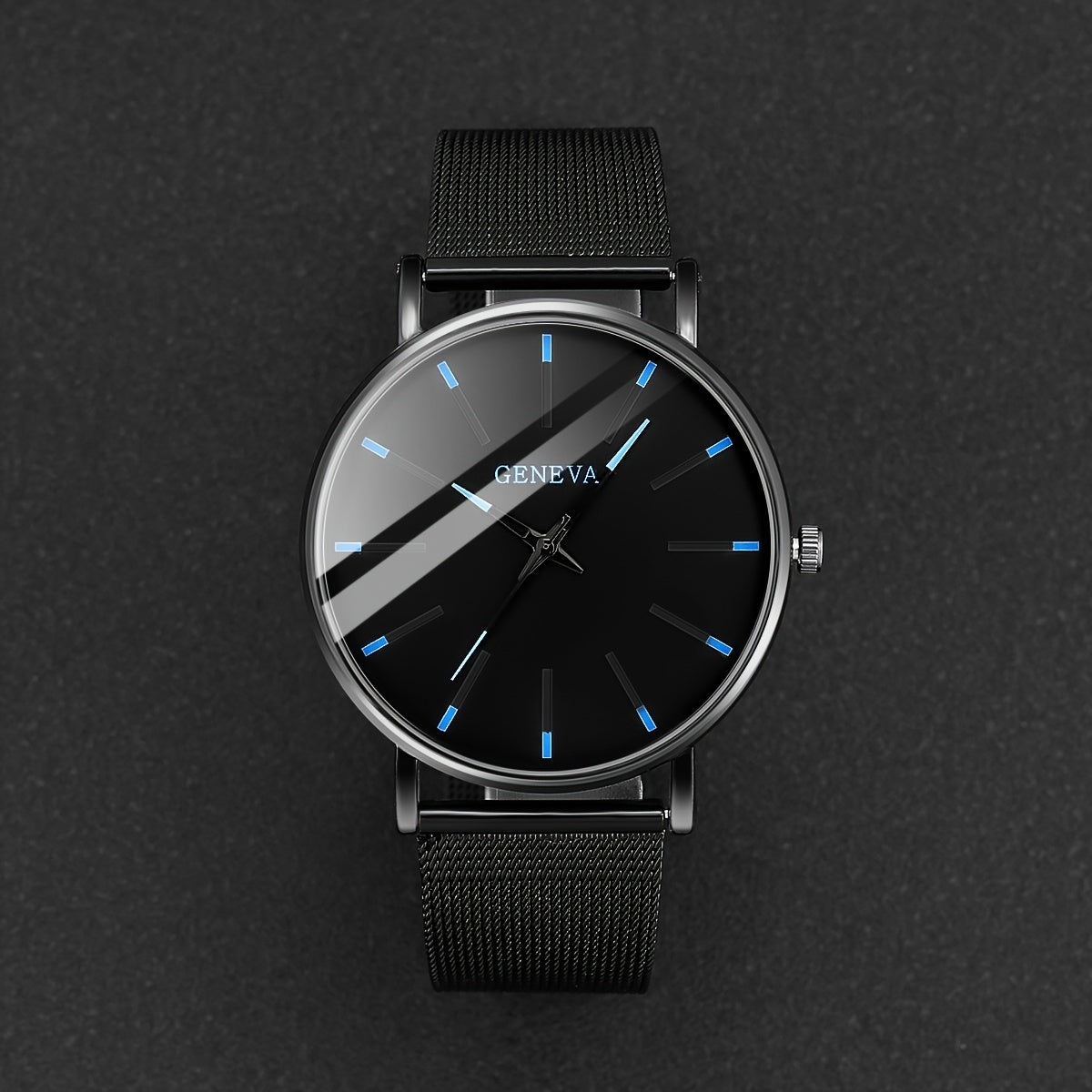 4pcs Men's Fashion Set: Vintage Black Quartz Watch with World Time, Cross Necklace, Chain Bracelet & Jewelry - Alloy Band Valentine's Day