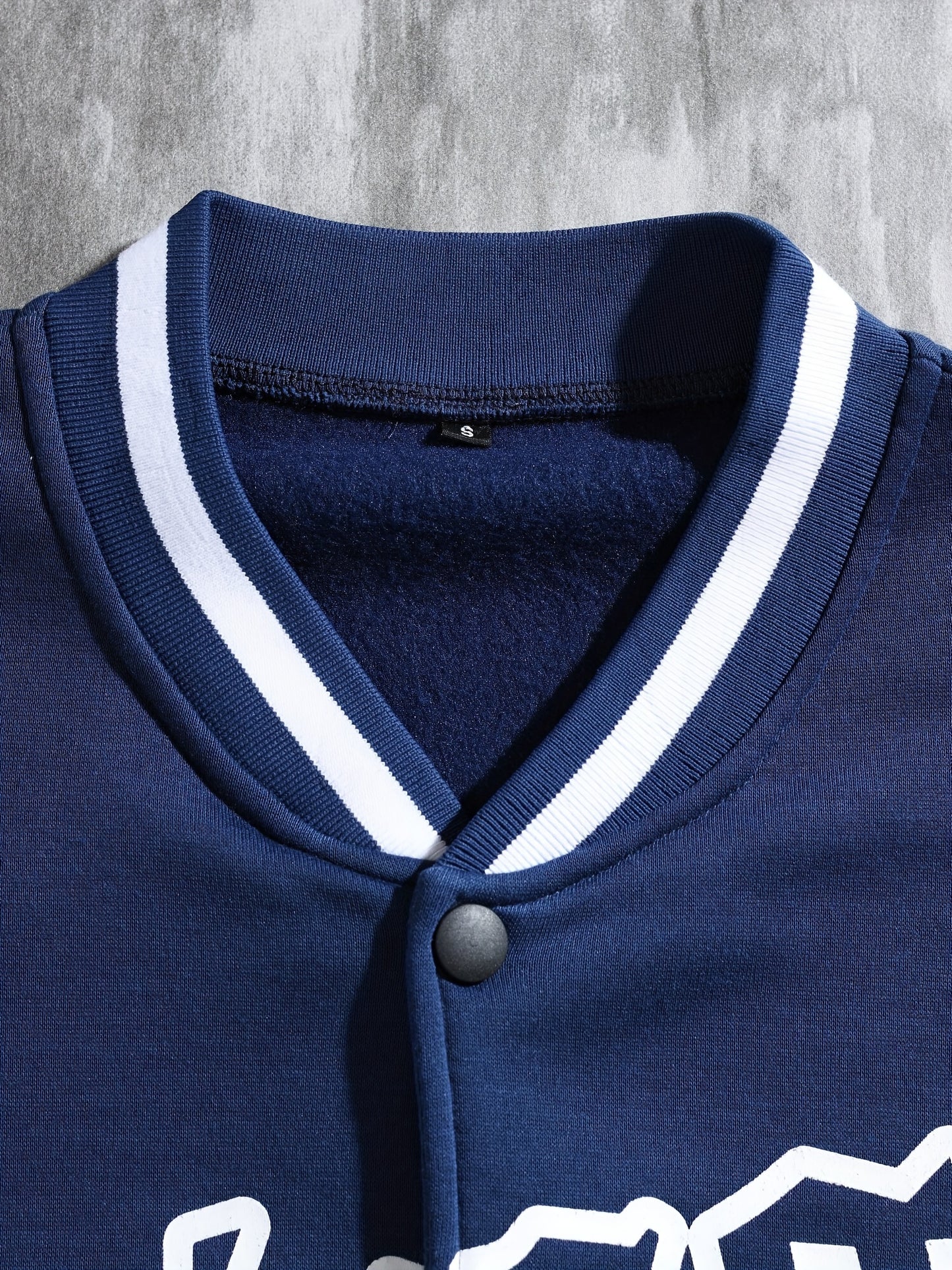 Spring And Autumn Street Men's Fashion Trend Loose Casual Baseball Uniform Jacket, Suitable For Outdoor And Dating