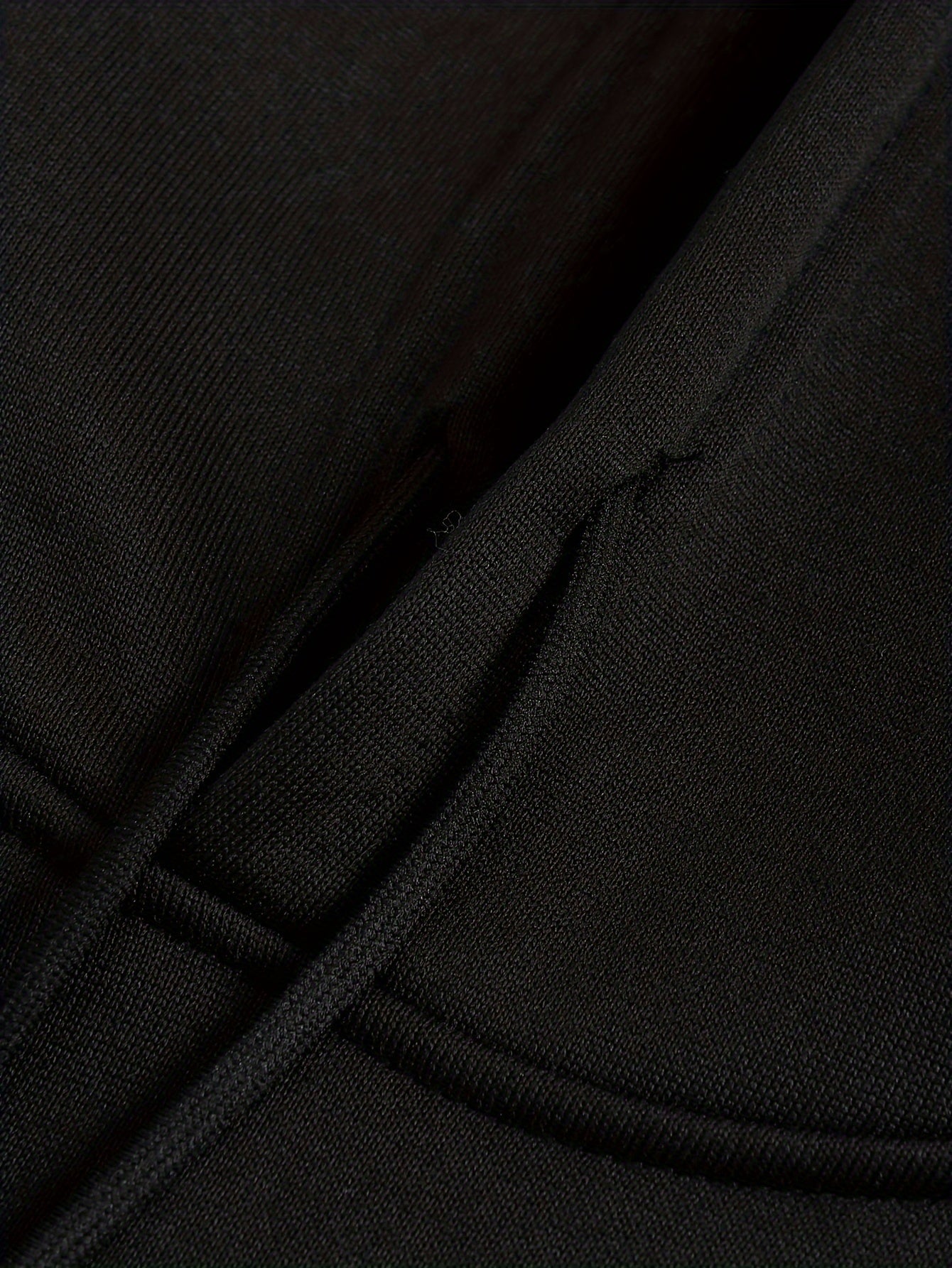 Men's Casual Fleece-Lined Hoodie with Letter Print - Cozy Pullover Sweatshirt, Kangaroo Pocket, Long Sleeve, Polyester Blend