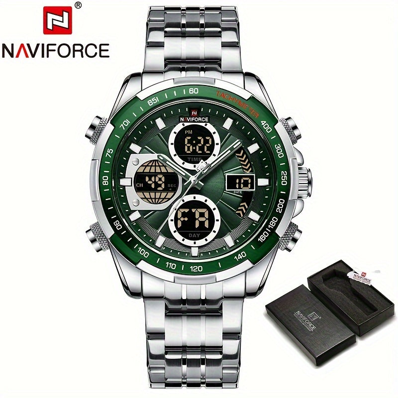 NAVIFORCE Watches with Dual Display, Waterproof Men'S Watch, Perfect for Gifting.
