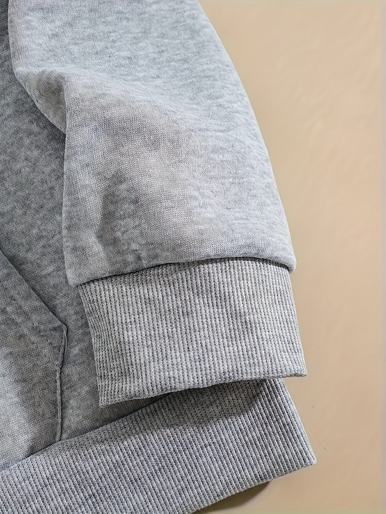 Cartoon Rabbit Print Kangaroo Pocket Hoodie, Casual Long Sleeve Drawstring Hoodies Sweatshirt For Winter & Autumn, Women's Clothing