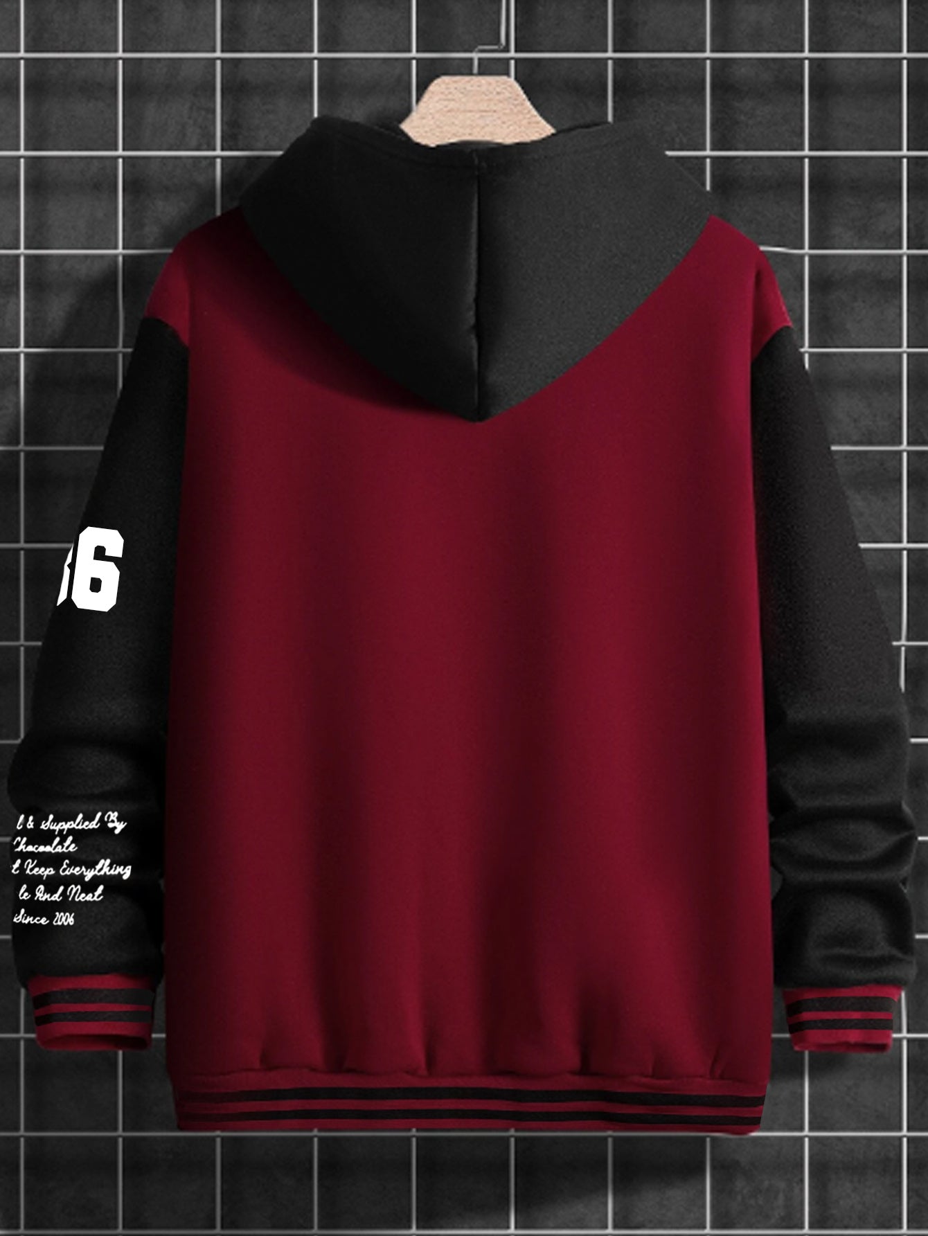 Men'S Casual LA Geometric-Pattern Baseball Jacket, 100% Polyester Knit Fabric, Regular Fit, with Slight Stretch, Button Closure and Polyester Lining, for All-Season Outerwear